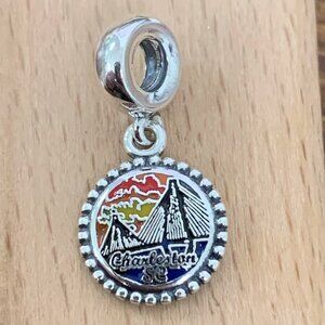 Pandora Charleston SC  Dangle Charm Pendant, S925 Silver Bracelets